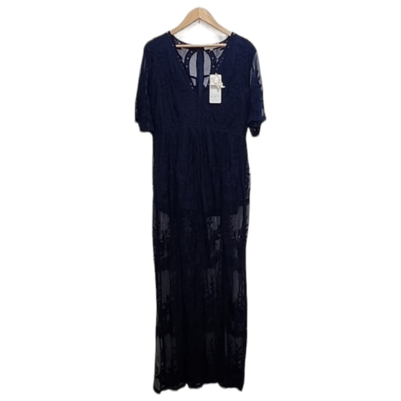 ELeter Lace Maxi romper size XL - Picture 4 of 9